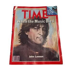 Time Magazine December 22 1980 The day the Music Died Job Lennon the Beatles